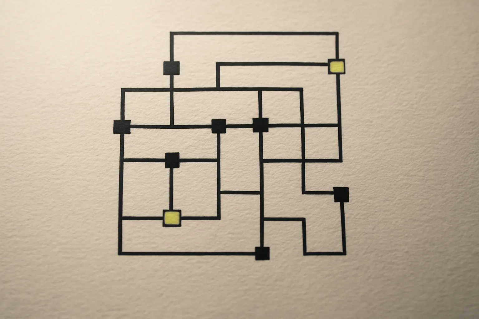 Abstract lattice texture representing structured reporting data