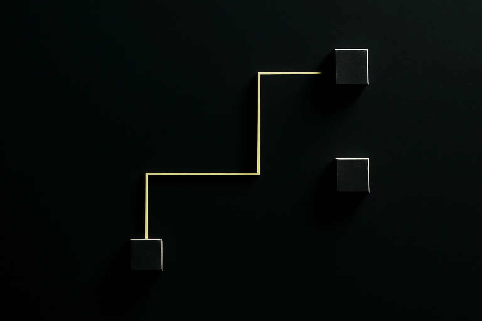 Abstract duotone composition representing Link Building & Digital PR